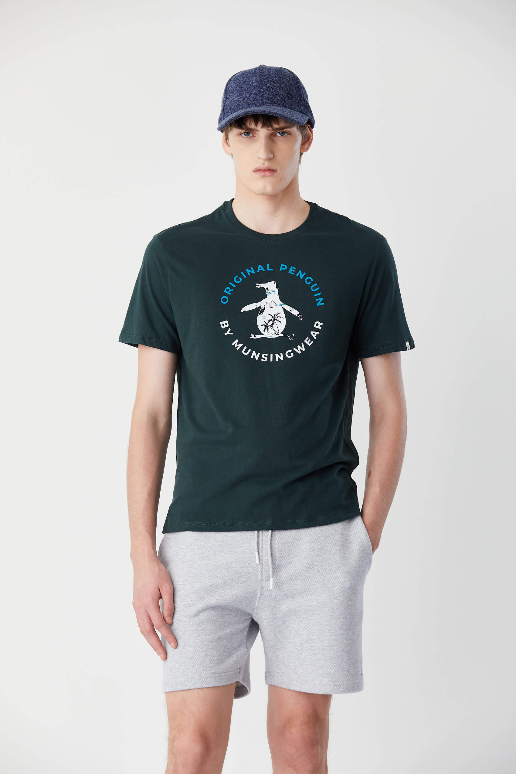 Ss Palm Pete Logo Tee