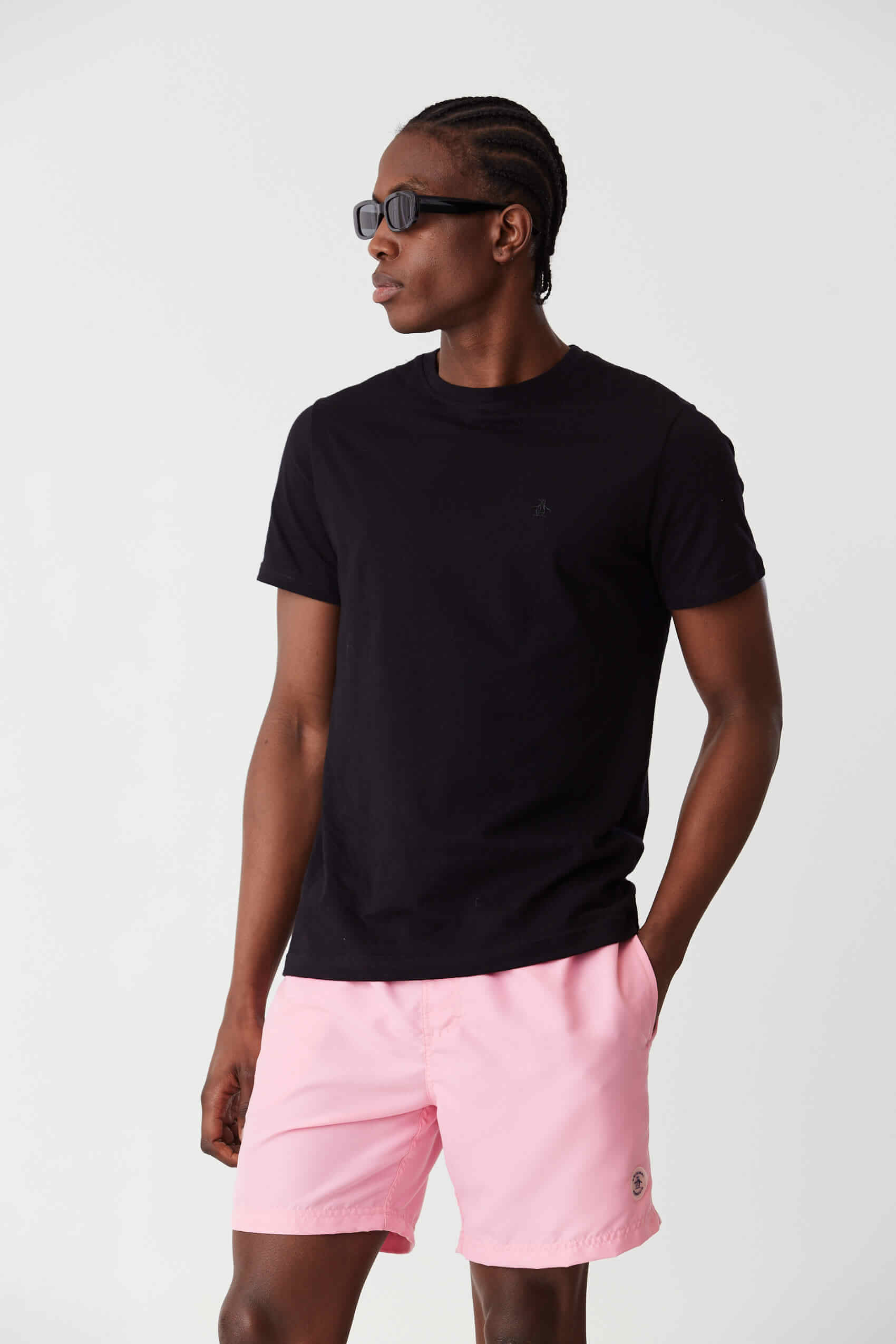 Ss Skinny Basic Crew Neck Tee