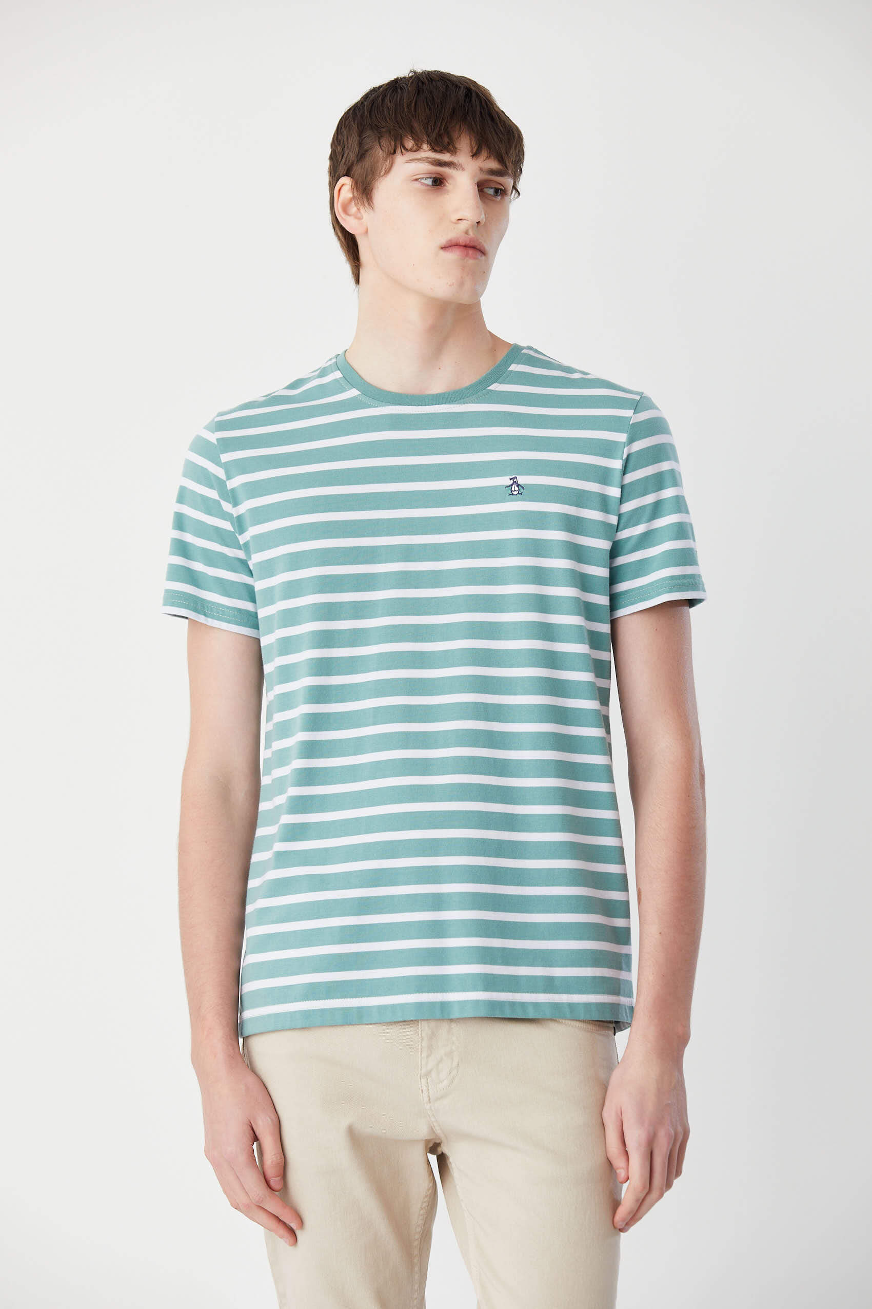 Ss Stripe Tee