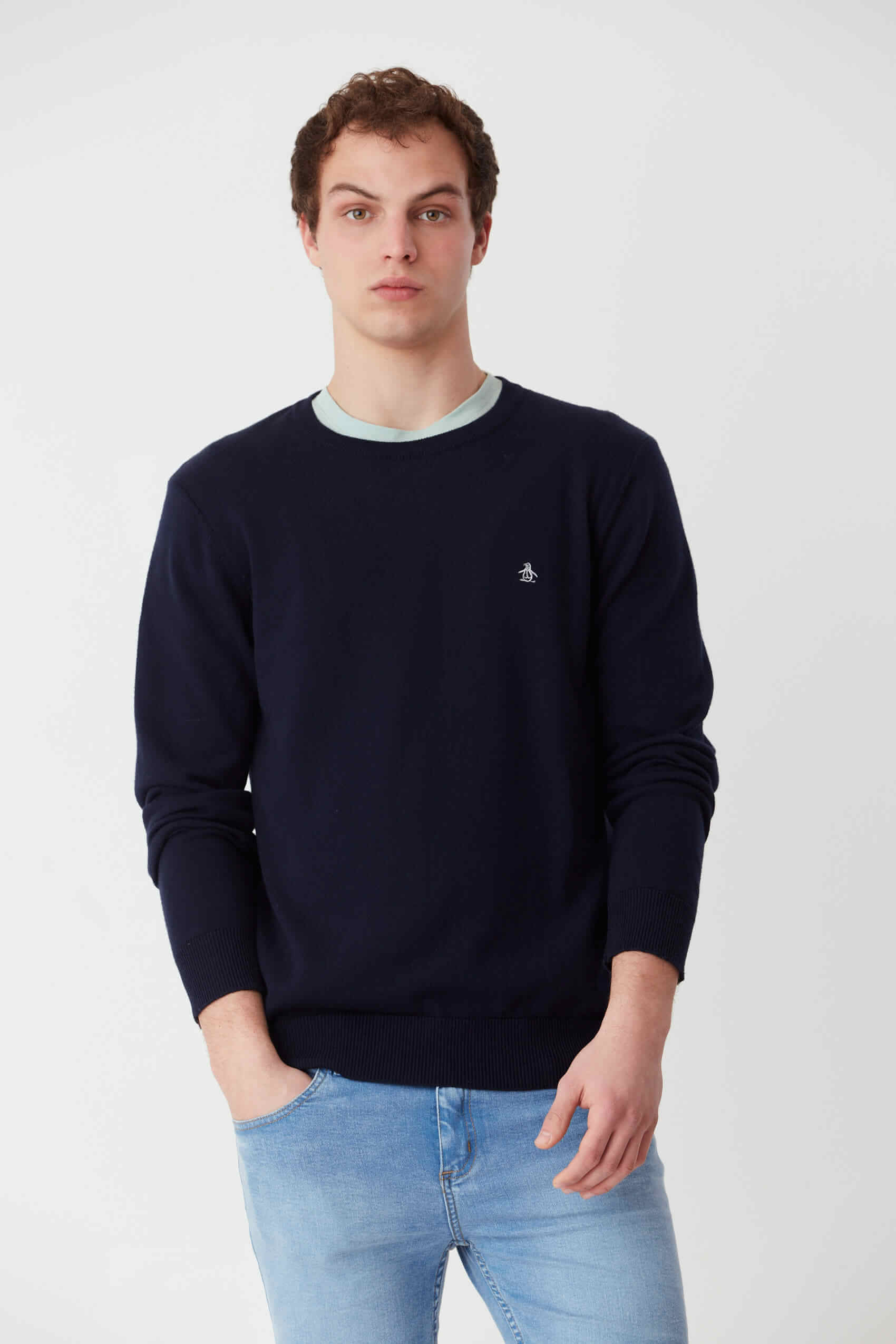 Cotton Crew Sweater