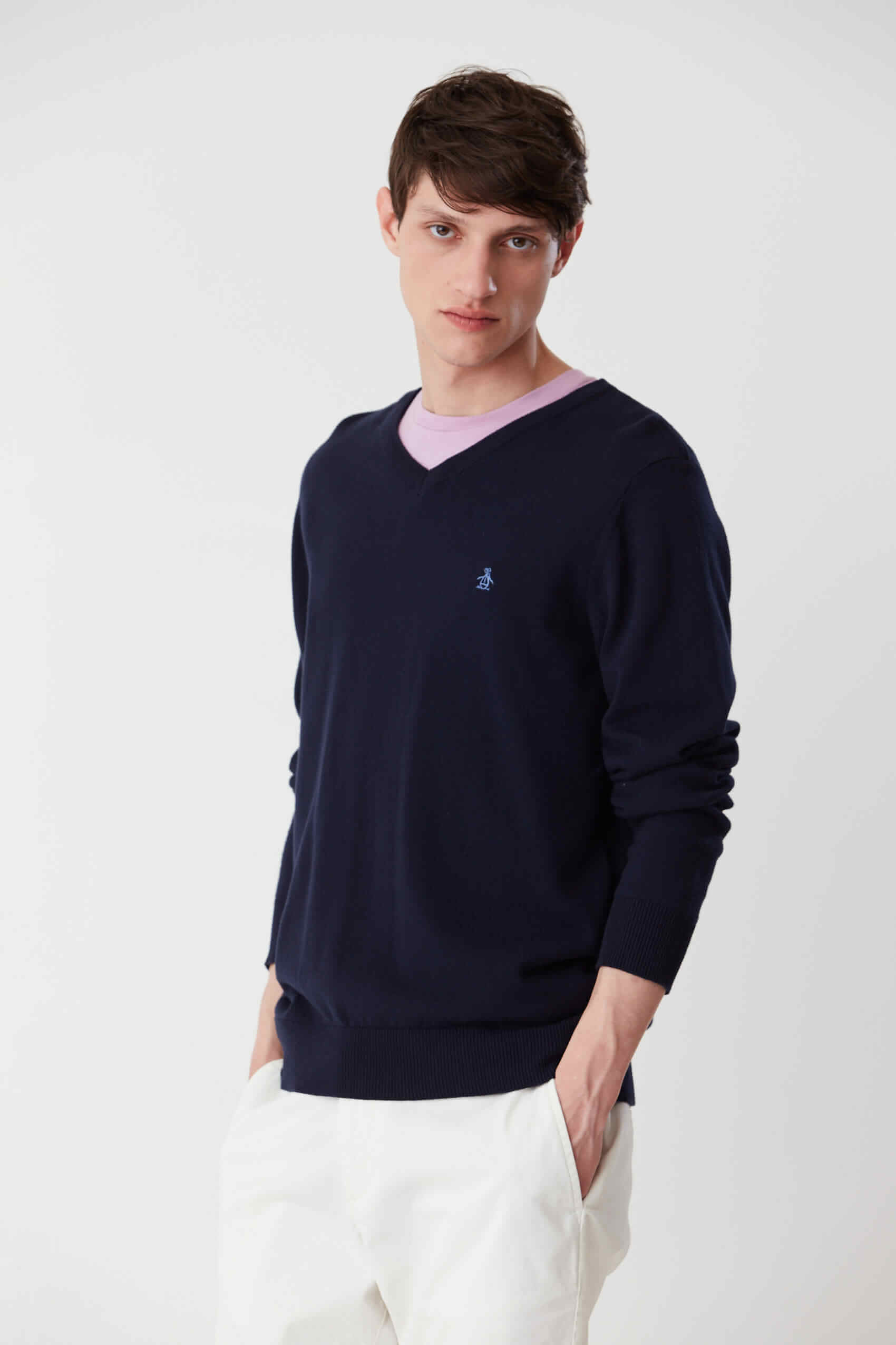 V Neck Sweater Gg12